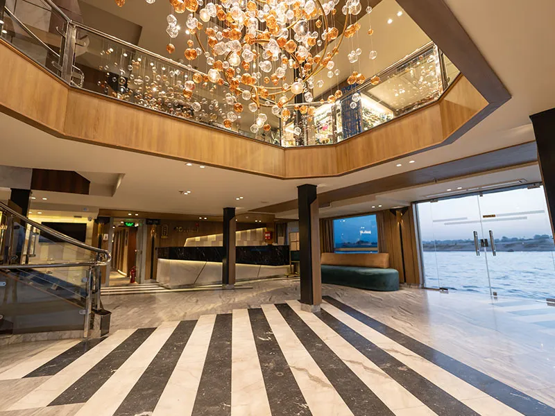 Lobby of the Golden Boat Nile Cruise Nile cruise